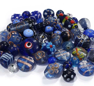 Perles en verre Murano de couleur personnalisée avec technique de lampwork pour la fabrication de bijoux DIY, emballage en boîte de cristal de haute qualité, service d'échantillonnage, vente en gros - Product Image 4
