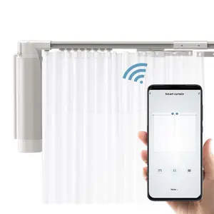 Smart Home Electric Window Opener Electric Stage Automatic Zigbee Curtain Controller Track Rail Wifi Curtain Motor For Curtain