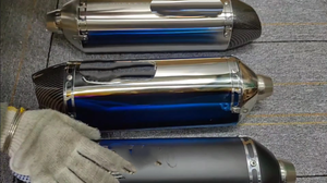 การดัดแปลง<span class=keywords><strong>ท่อ</strong></span>ไอเสียแบบสากลสำหรับรถจักรยานยนต์: MT15, R6, Z650, <span class=keywords><strong>ท่อ</strong></span>ไอเสีย Yoshino R77 - Product Image 4