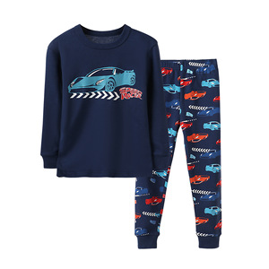 Set <span class=keywords><strong>di</strong></span> Abbigliamento per Bambini in Morbido Cotone 100% Stampato Stile Europeo-Americano per Ragazzi e <span class=keywords><strong>Ragazze</strong></span> 3-8 Anni Traspirante Magliette a Maniche Lunghe e Pantaloni - Product Image 6