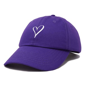 Casquette de baseball classique unisexe à profil bas, 6 panneaux, avec impression de motif personnalisé et broderie, couleur violette, style sportif USA, pour l'extérieur, type Dad Hat - Product Image 5