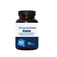 Complément de magnésium pour le cerveau - Capsules de L-thréonate de magnésium |   Pour les étudiants, les professionnels actifs, fourniture d'usine OEM
