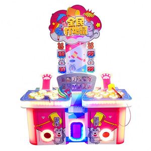 Fantastique machine de jeu de frappe au marteau pour deux joueurs, jeu d'arcade de tir amusant pour enfants, idéal pour les parcs d'attractions - Product Image 3