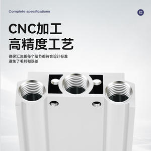 โซลินอยด์วาล์วนิวเมติก4V210-08ท่อร่วม200เมตรตัวเชื่อมต่อ2F3F4F5F6F7F8F9F10F11F12ตำแหน่งสำหรับการควบคุมแก๊สน้ำ - Product Image 2