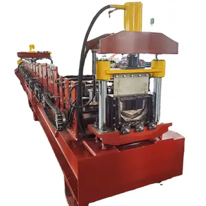 New Type Seamless Roof Rain Gutter Square Downpipe Roll Forming Machine Rain Water Steel Downpipe Roll Forming Machine