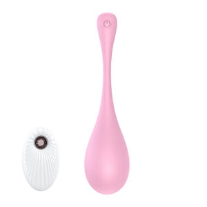 Kablosuz uzaktan kumanda su damlacıkları giyen atlama yumurta kadın gölge topu titreşim mastürbasyon yetişkin seks oyuncakları 50dB gürültü - Product Image 1