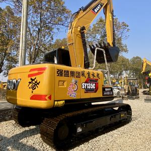 Excavadora hidráulica usada Sany SY135C, modelo 2021, motor y motor originales de alta calidad de 13,5 toneladas a la venta - Product Image 3