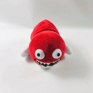 Gros mignon sirène tête ver en peluche nouveau Design étreignant jeter oreiller pour garçons filles Super doux en peluche jouet en peluche cadeau - Product Image 2