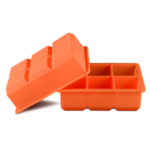 Moules à glaçons en silicone avec 6 cavités, grands glaçons carrés, pour cocktails, glaçons en cubes géants pour <span class=keywords><strong>whisky</strong></span> - Product Image 4