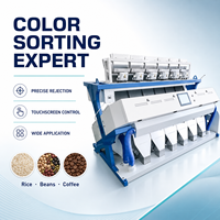 Machine de tri de couleur des grains pour graines de sésame, haricots et céréales |   Système de classification optique de haute précision