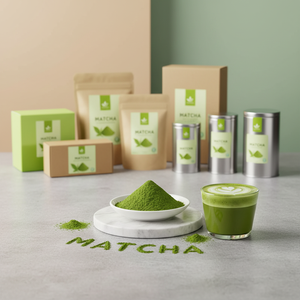Matcha Puro de Grado Premium para Bebidas, Entrega Rápida, Grado Ceremonial, Certificado Orgánico, 100% Té <span class=keywords><strong>Verde</strong></span> Matcha en Polvo - Product Image 4