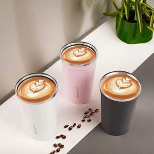 Coffee Tumbler Insulated Self Stirring <b>Smart</b> Custom Logo Stainless Steel Mugs With Infuser - Product Image 5