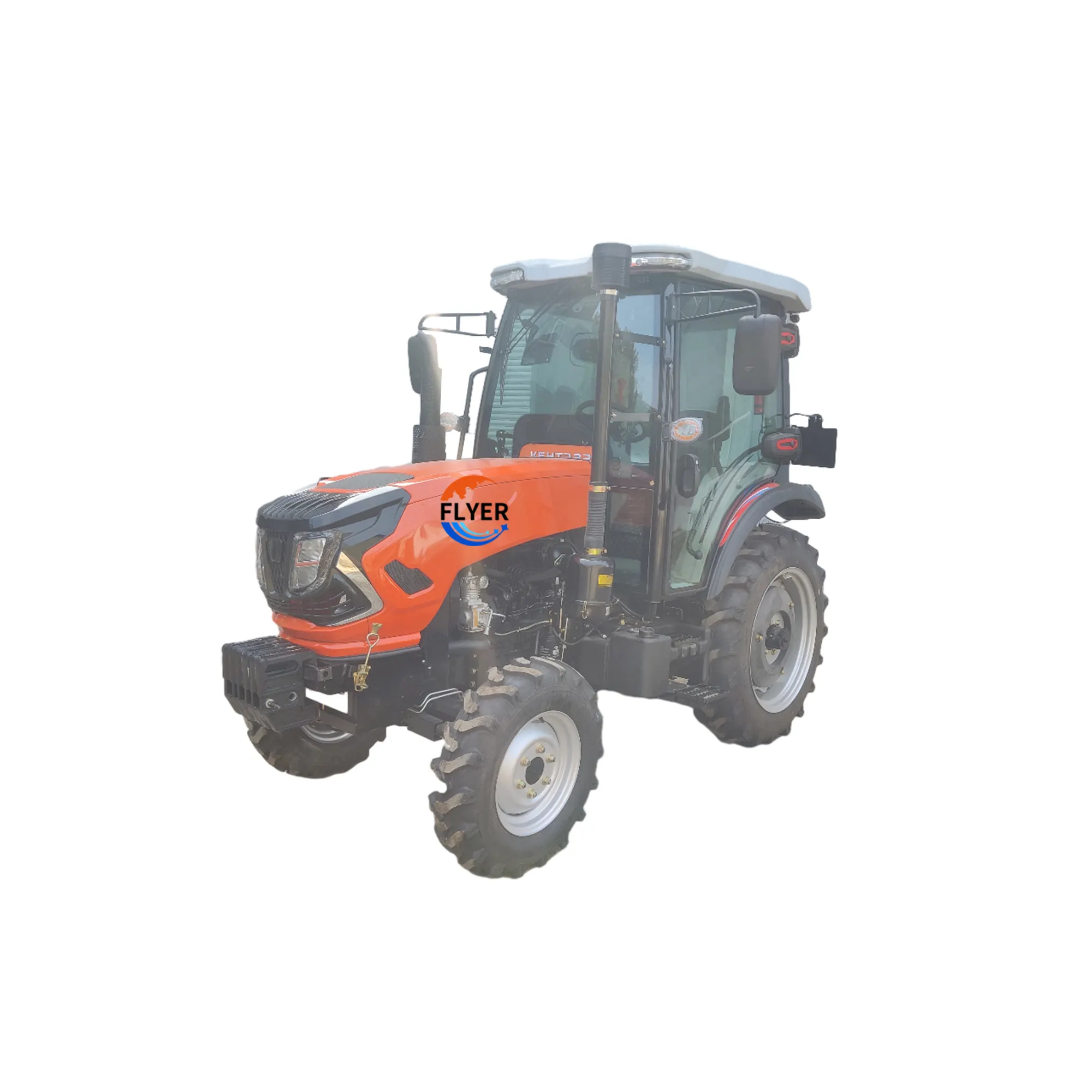 Factory Supply 50 HP 60HP 70HP 4x4 Farm Tractors with Rope