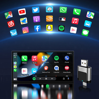 D508 Kablosuz Carplay Adaptörü OEM Düğmeleriyle Kablolu Android Auto'yu Kablosuz Carplay'e Dönüştürür Kolay Bağlantı