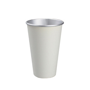 Vaso de Papel con Tapa de Aluminio para Café y Bebidas Carbonatadas, Desechable, Ecológico y Personalizable, con Sellado Térmico - Product Image 4
