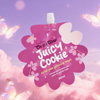 Sachet Doypack personnalisé imprimé 30ml 50ml, forme spéciale, pour liquide nettoyant, crème visage, mini échantillon, emballage avec bec verseur