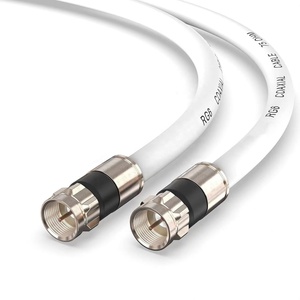 <span class=keywords><strong>สาย</strong></span>เคเบิลสื่อสารโคแอกเชียล CCTV แบบ OEM RG59 <span class=keywords><strong>RG6</strong></span> +2C <span class=keywords><strong>สาย</strong></span>ไฟแบบ Siamese พร้อมสาย LAN ทองแดง UTP ในตัว - Product Image 2