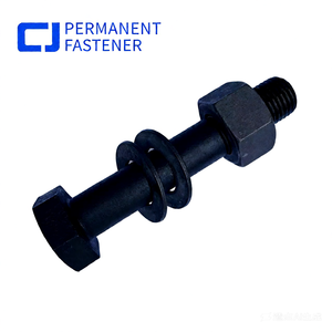 Болт с шестигранной головкой из легированной стали <span class=keywords><strong>ASTM</strong></span> A490 (класс A490M), оксидированный, M20 X 100 - Product Image 5