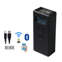 BX10 - Lector de Códigos de Barras 1D Mini Portátil, Inalámbrico, BT, Escáner de Códigos de Barras de Bolsillo para IOS y Android, Venta Directa de Fábrica