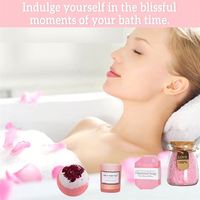 Coffret cadeau de spa pour la détente et les soins personnels des mères, pour un anniversaire, la Saint-Valentin, avec gobelet, bougie parfumée, savon
