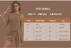 Robe de tennis pour femme avec logo personnalisé XS-3XL, dos en U, élégante, style bandage, pour padel et pickleball, séchage rapide - Product Image 6