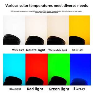 Luz LED Sumergible de Alta Potencia IP68 para Pesca de Calamar, Luz de Atracción Verde, Azul, Blanca, Cian, para Mar Profundo, Submarina, para la Noche - Product Image 4