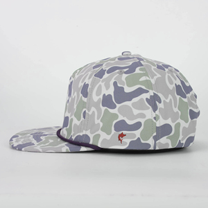 Casquette Snapback à imprimé camouflage avec patch brodé avocat, unisexe, réglable, visière plate, 6 panneaux, style décontracté - Product Image 2