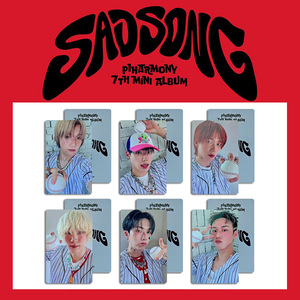 6 unids/set Kpop P1Harmony SAD SONG álbum tarjetas fotográficas THEO SOUL JONGSEOB Selfie Lomo Cards SW WM VIDEO FNC Ver postales Fans regalos - Product Image 4