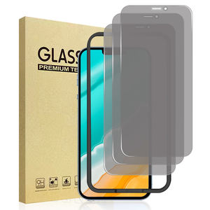 Protector de pantalla de vidrio templado mate para <span class=keywords><strong>iPhone</strong></span> <span class=keywords><strong>14</strong></span> Pro Max 6,1 6,7 11 12 <span class=keywords><strong>13</strong></span> Plus, paquete de 3 unidades - Product Image 1