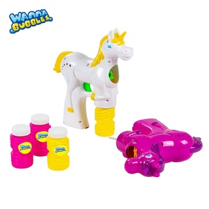 ปืนยิงฟองสบู่ยูนิคอร์นมีไฟ LED สำหรับงานแต่งงาน ของเล่นเด็ก ขายส่ง - Product Image 4