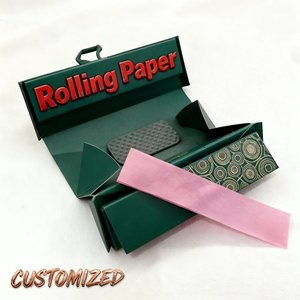 Tùy Chỉnh Cán Giấy Màu Hồng Giấy Kingsize 1 1/4 Kích Thước Với Lời Khuyên Toàn Bộ Bán OEM Cán Giấy Da Cá Nhân Thiết Kế - Product Image 6