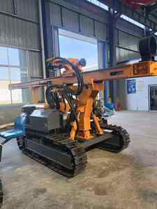 Plataforma de Perforación Hidráulica Fotovoltaica FD150, 75KW, Perforadora Solar para Cimentaciones con Tornillos de Tierra - Product Image 5