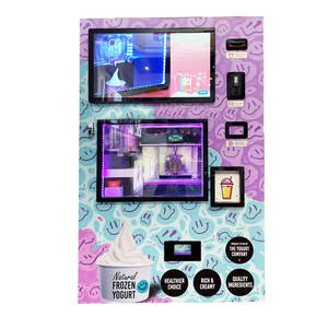 2021 Diseño popular <span class=keywords><strong>comprar</strong></span> frío máquinas expendedoras batido de <span class=keywords><strong>helado</strong></span> suave final de la máquina - Product Image 4