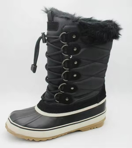 Bottes <span class=keywords><strong>de</strong></span> neige pour femmes YL3688 personnalisées, mi-mollet, mode, chaudes, imperméables, pour l'hiver - Product Image 2