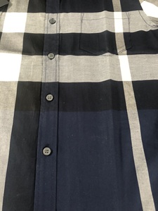 Camisa de manga corta Burberry de lujo para hombre, a cuadros, informal, de negocios, para vacaciones, de verano. - Product Image 4