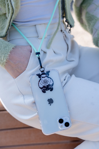 Kaisca DP-001A Luxury Rope Detachable <b>Lanyard</b> Strap Holder for Phone/<b>Silicone</b> Smartphone Necklace 80cm - Product Image 6