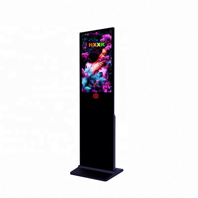 HXXK Indoor Vertical WIFI Touch Screen Kiosk Interactive Digital Signage Display Retail Store Education Floor Stand SDK Function