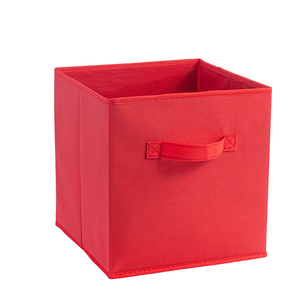 장난감 의류 및 책 용 손잡이 보관 상자이있는 접이식 패브릭 보관 큐브 - Product Image 6
