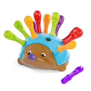 Brain Training Toys Busy Board Montessori Plastic Hedgehog New Baby Activity Toys