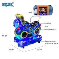 Machine de jeu de moto pour enfants à jetons Machine de jeu vidéo d'arcade Enfants Mp5 Kiddie Rides