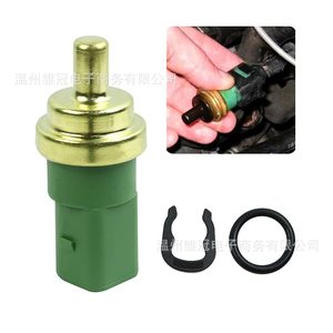Sensor de Temperatura del Refrigerante 059919501A 078919501C para Volkswagen Passat Golf, Conector Rápido Metálico Verde - Product Image 1