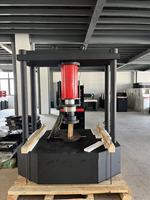 Máquina de Prueba de Presión para Tapas de Alcantarilla Electrohidráulica Automática con Pantalla Táctil Servo, Personalizable YIYU, 600kn, 1 Año de Garantía