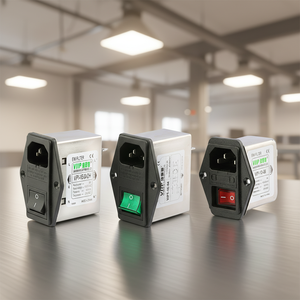 ตัวกรองสายไฟ1A กับ10A เฟสเดียวคุณภาพสูงพร้อมตัวกรองซ็อกเก็ตเครือข่าย LC และ RC ผลิตจาก Rfi - Product Image 1