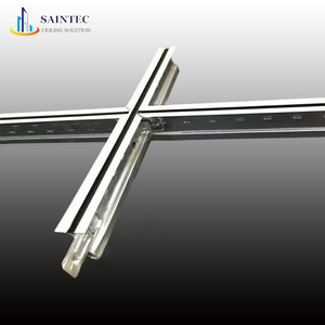 Thiết kế hiện đại treo trần t Bar 24mm đen rãnh thép mạ kẽm bóng t lưới 5 + năm bảo hành saintec/ánh nắng mặt trời - Product Image 5