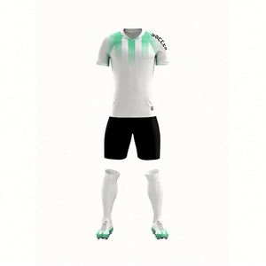 Uniformes de Fútbol al Por Mayor de Alta Calidad, Tallas Grandes, Transpirables, de Secado Rápido, 100% Poliéster, 220G, Unisex - Product Image 2