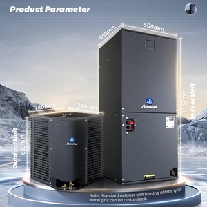 Aire Acondicionado HVAC de 48000 BTU para América, Unidad de Manejo de Aire Frío/Caliente de 18 SEER, 4.5 Toneladas, para el Hogar, con Unidad de Manejo de Aire en Serpentín - Product Image 5