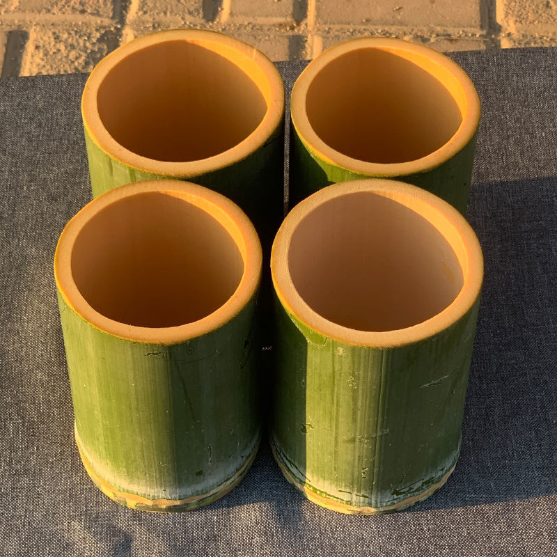 Bambou vert naturel