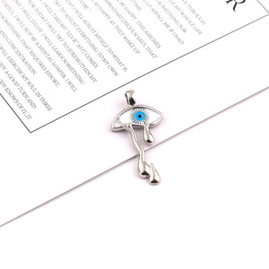 Pendentif en alliage de zinc en forme de larme pour bijoux DIY, accessoire de charme unisexe - Product Image 2