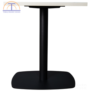 Wood Grain MDFTabnle Round Dining <strong>Table</strong> With Stainless Steel <strong>Tulip</strong> Base Suits Cafe Bistro Lobby Lounge - Product Image 5