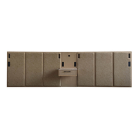 Ensemble de meubles de chambre d'hôtel de style moderne à prix avantageux, lit king-size, tête de lit en bois, ensembles de chambre à coucher de haute qualité